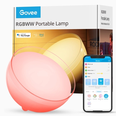 Product Διακοσμητικό Φωτιστικό Govee Ambient RGBWW Portable Table Smart Bluetooth base image