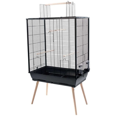 Product Κλουβί Πτηνών Zolux Neo JILI XL Bird cage, black color base image