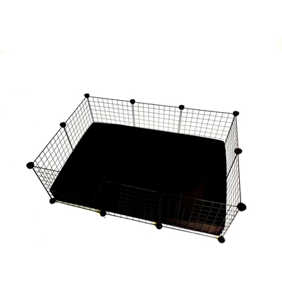 Product Κλουβί Τρωκτικών C&C Modular 3x2 110x75 cm guinea pig, hedgehog, black base image
