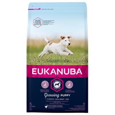 Product Ξηρά Τροφή Σκύλων Eukanuba Growing Puppy Small Breed Chicken 3 kg base image