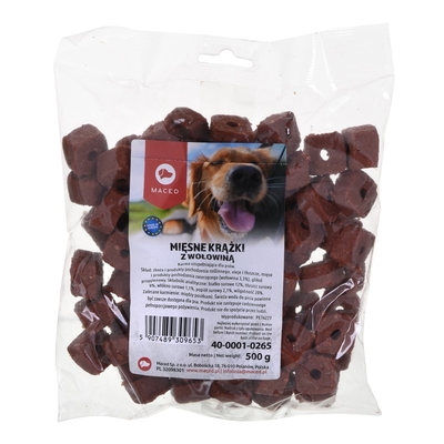 Product Ξηρά Τροφή Σκύλων Maced Meat discs with beef - 500 g base image
