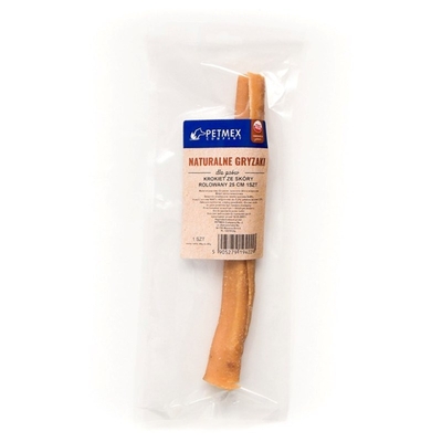 Product Ξηρά Τροφή Σκύλων Masticable para perros PETMEX Rollo de croqueta de cuero 25cm 1pc base image