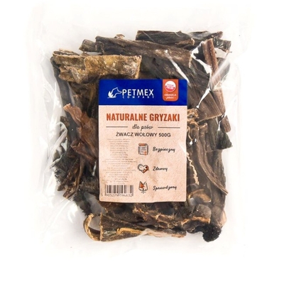 Product Ξηρά Τροφή Σκύλων PETMEX Beef rumen 500g base image