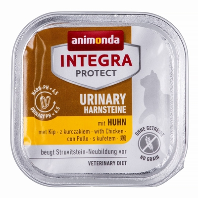 Product Υγρή Τροφή Γάτας Animonda Integra Protect Harnsteine flavour: chicken - 100g base image