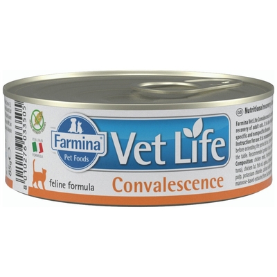 Product Υγρή Τροφή Γάτας Farmina Vet Life Diet Convalescence 85 g base image