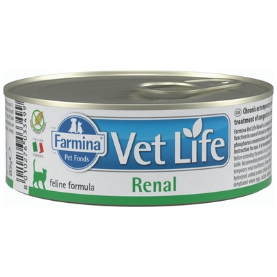 Product Υγρή Τροφή Γάτας Farmina Vet Life Diet Renal 85 g base image