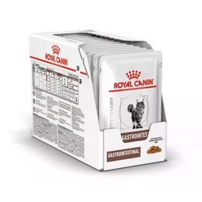 Product Υγρή Τροφή Γάτας Royal Canin Gastrointestinal Chunks in sauce Poultry, Pork 12x85 g base image