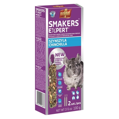 Product Τροφή Τρωκτικών Vitapol Smakers Expert - chinchilla - 100 g base image