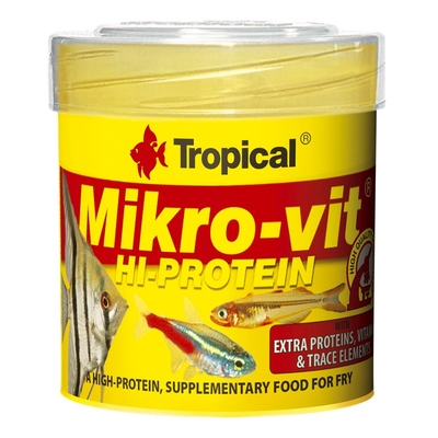 Product Τροφή Ψαριών Tropical Mikro-Vit Hi Protein - aquarium - 50 ml/32 g base image