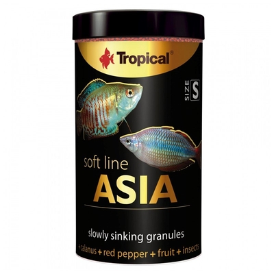 Product Τροφή Ψαριών Tropical Soft Line Asia Size S - aquarium - 100 ml/50 g base image