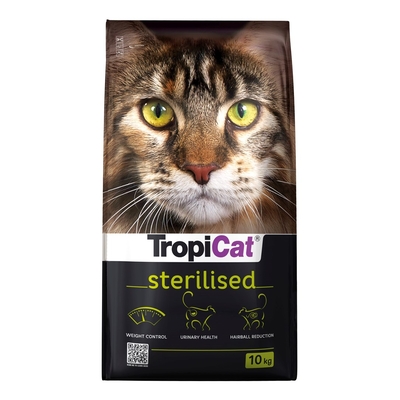 Product Ξηρά Τροφή Γάτας TropiCat Premium Sterilised 10 kg base image