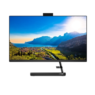 Product All In One Lenovo IdeaCentre 3 AMD Ryzen 5 (27") 1920 x 1080 pixels 16GB DDR4-SDRAM 512GB SSD Windows 11 Home PL Wi-Fi 6 (802.11ax) Black base image