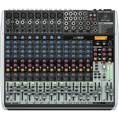 Product Κονσόλα Behringer QX2222USB audio mixer 22 channels base image
