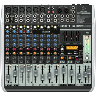 Product Κονσόλα Behringer QX1222USB audio mixer 16 channels base image