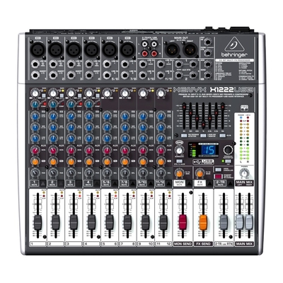Product Κονσόλα Behringer X1222USB audio mixer 4 channels base image