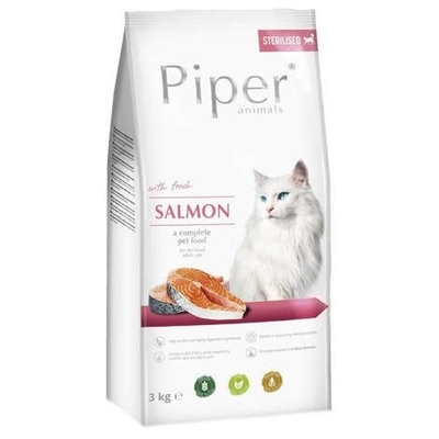 Product Ξηρά Τροφή Γάτας Dolina Noteci Piper Animals with salmon 3 kg base image