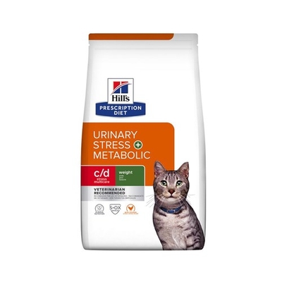 Product Ξηρά Τροφή Γάτας Hill's Feline c/d Urinary Stress + Metabolic 3 kg base image