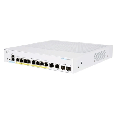 Product Network Switch Cisco CBS250-8P-E-2G-EU Managed L2/L3 Gigabit (10/100/1000) Silver base image
