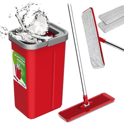 Product Σετ Κουβάς με Σφουγγαρίστρα GreenBlue Telescopic + 2 x Microfibre Pad 5.7L XXL Rotating Head base image