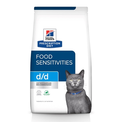 Product Ξηρά Τροφή Γάτας Hill's PRESCRIPTION DIET Feline d/d Duck, Peas 1,5 kg base image