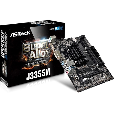Product Motherboard ASRock J3355M NA (integrated CPU) micro ATX base image