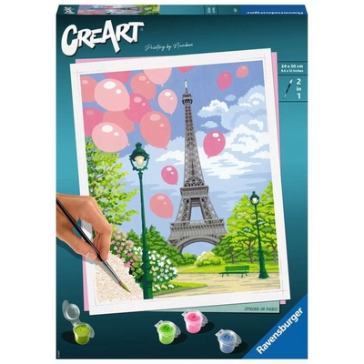 Product Παιδικές Χειροτεχνίες Ravensburger CreArt Spring in Paris base image