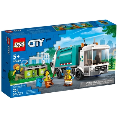 Product Lego CITY 60386 RECYCLING TRUCK base image