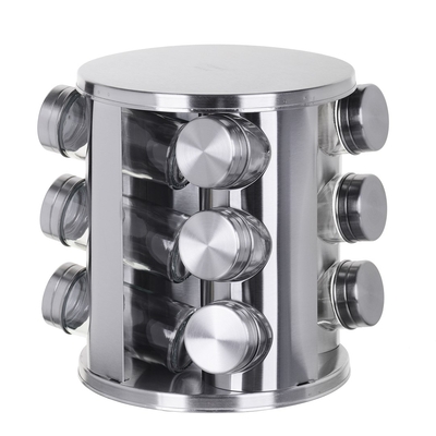 Product Θήκες Μπαχαρικών Maestro MR-1725 set of stand and 12 spice containers base image