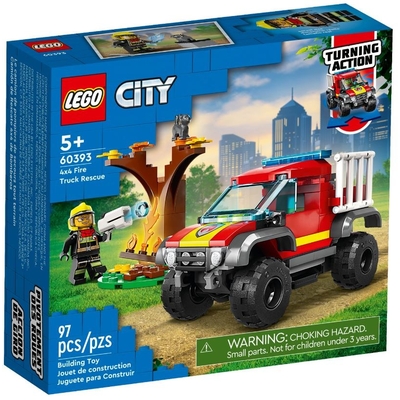 Product Lego CITY 60393 4X4 FIRE TRUCK RESCUE base image