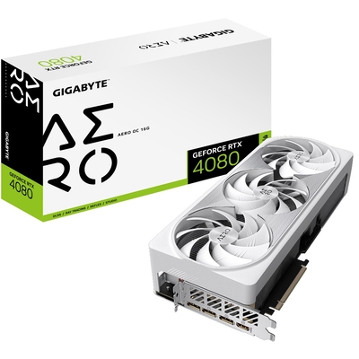 Product Κάρτα Γραφικών Gigabyte GeForce RTX 4080 16GB AERO OC NVIDIA GDDR6X base image