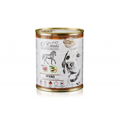 Product Υγρή Τροφή Σκύλων O'Canis canned wet food- horse meat with potato- 800 g base image