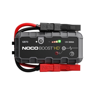 Product Φορτιστής Μπαταρίας Αυτοκινήτου NOCO GB70 Boost 12V 2000A 12V/USB battery base image