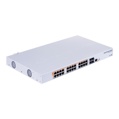 Product Router Mikrotik CRS328-24P-4S+RM Managed L2/L3 Gigabit (10/100/1000) White 1U (PoE) base image