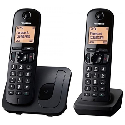 Product Ασύρματο Τηλέφωνο Panasonic KX-TGC212 DECT Caller ID Black base image