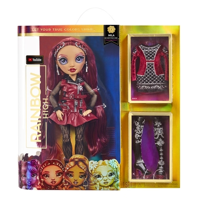 Product Κούκλα MGA Rainbow High CORE Fashion Doll- Mila Berrymore (Burgundy) base image