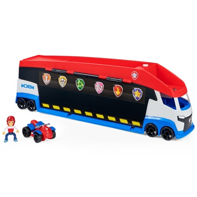 Product Μινιατούρα PAW Patrol Transforming PAW Patroller with Dual Vehicle Launchers, Ryder Action Figure and ATV Toy Car base image