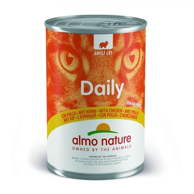 Product Υγρή Τροφή Γάτας Almo Nature Daily With chicken 400 g base image