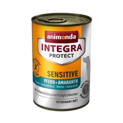 Product Υγρή Τροφή Σκύλων Animonda Integra Protect - Sensitive HORSE + AMARANTH 400gr base image