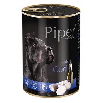 Product Υγρή Τροφή Σκύλων Dolina Noteci Piper Animals with cod 400 g base image