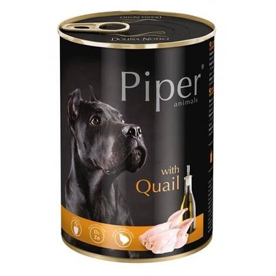 Product Υγρή Τροφή Σκύλων Dolina Noteci Piper Animals with quail 400 g base image