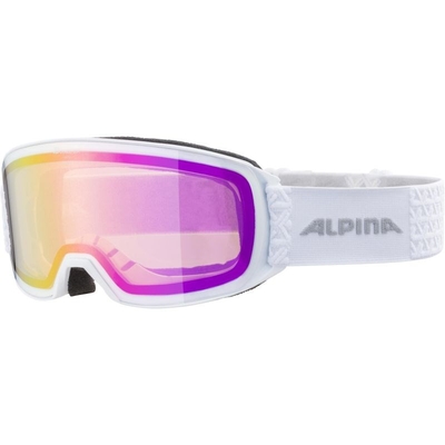 Product Μάσκα Σκι Alpina M40 NAKISKA White, Pink Unisex Cylindrical(flat) lens base image