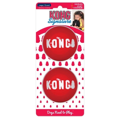 Product Παιχνίδι Σκύλου KONG Signature Balls Large base image