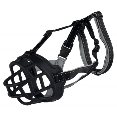 Product Φίμωτρο Σκύλου Trixie Muzzle Flex muzzle for dog - size S- black base image