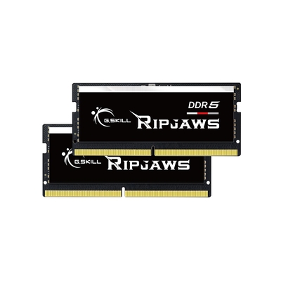 Product Μνήμη RAM Φορητού DDR5 32GB G.Skill Ripjaws F5-5200S3838A16GX2-RS 2 x 16GB 5200 MHz base image