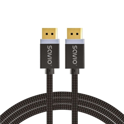 Product Καλώδιo DisplayPort Savio 2 m Black CL-166 base image