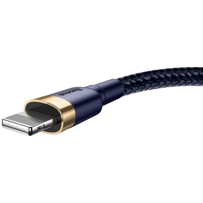 Product Καλώδιo USB Baseus CALKLF-CV3 lightning 2 m Blue, Gold base image