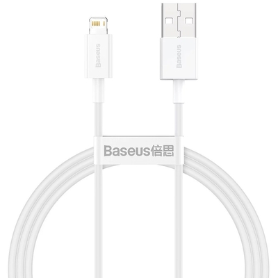 Product Καλώδιo USB Baseus CALYS-A02 mobile phone White 1 m A Lightning base image