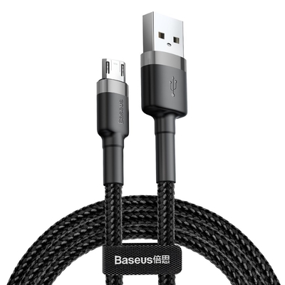Product Καλώδιo USB Baseus CAMKLF-AG1 0.5 m A Micro-B Black base image