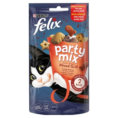 Product Ξηρά Τροφή Γάτας Felix Party Mix grill 60 g base image
