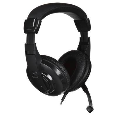 Product Headset Behringer HPM1100 - closed with microphone and USB connection base image